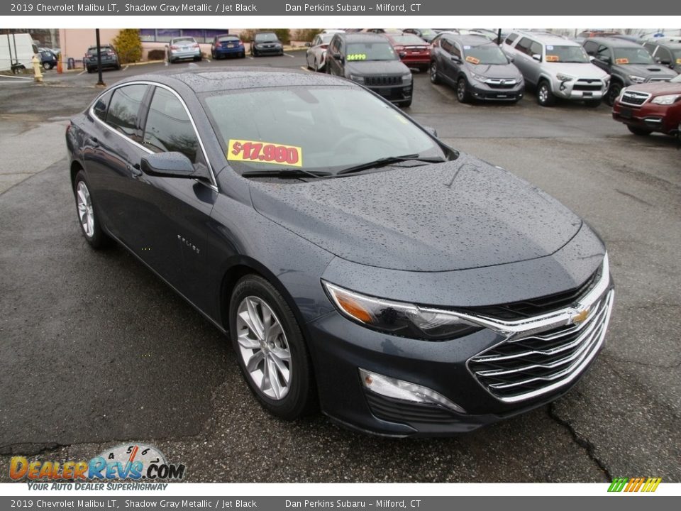 2019 Chevrolet Malibu LT Shadow Gray Metallic / Jet Black Photo #3