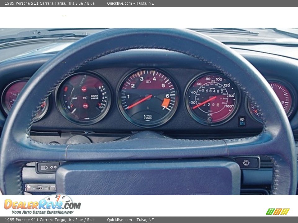 1985 Porsche 911 Carrera Targa Gauges Photo #10