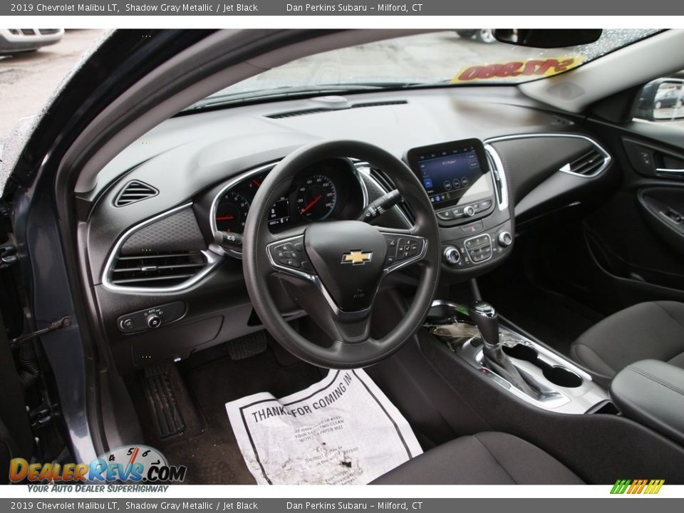 2019 Chevrolet Malibu LT Shadow Gray Metallic / Jet Black Photo #10