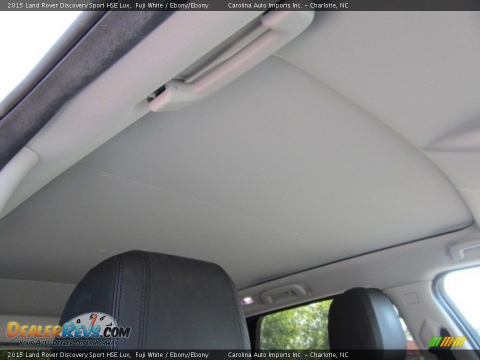 2015 Land Rover Discovery Sport HSE Lux Fuji White / Ebony/Ebony Photo #23