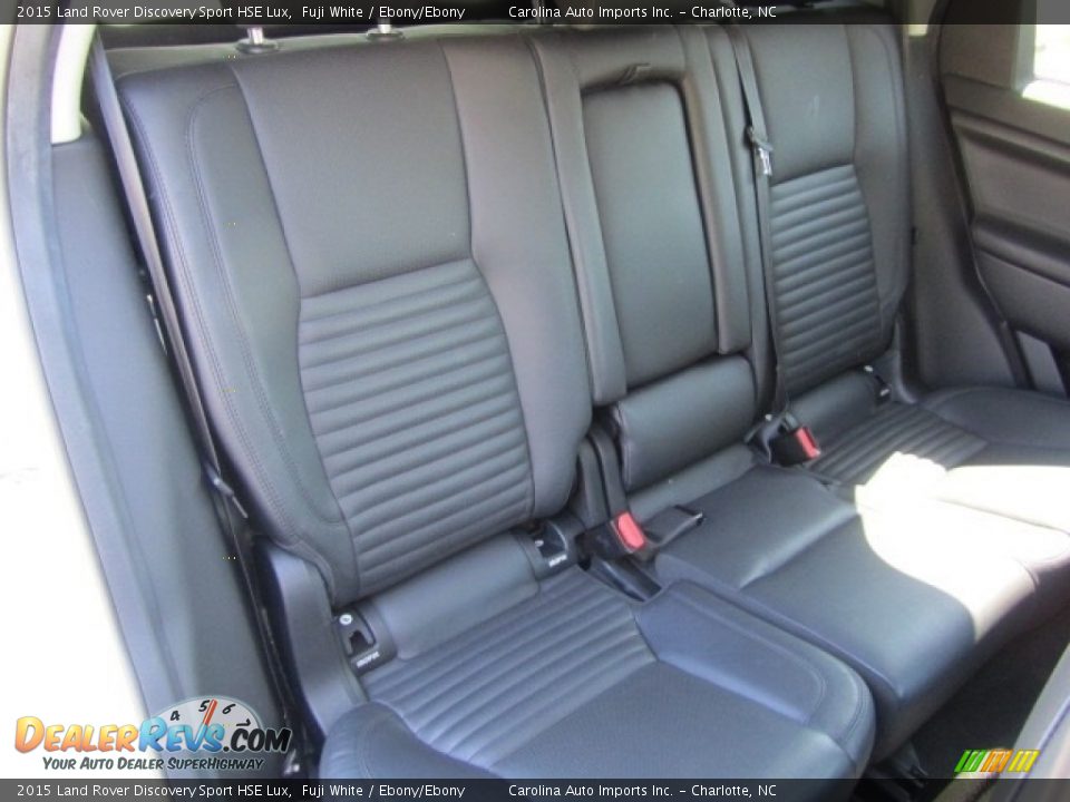 Rear Seat of 2015 Land Rover Discovery Sport HSE Lux Photo #24