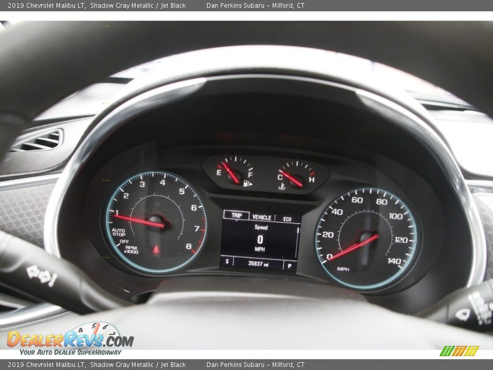 2019 Chevrolet Malibu LT Shadow Gray Metallic / Jet Black Photo #18