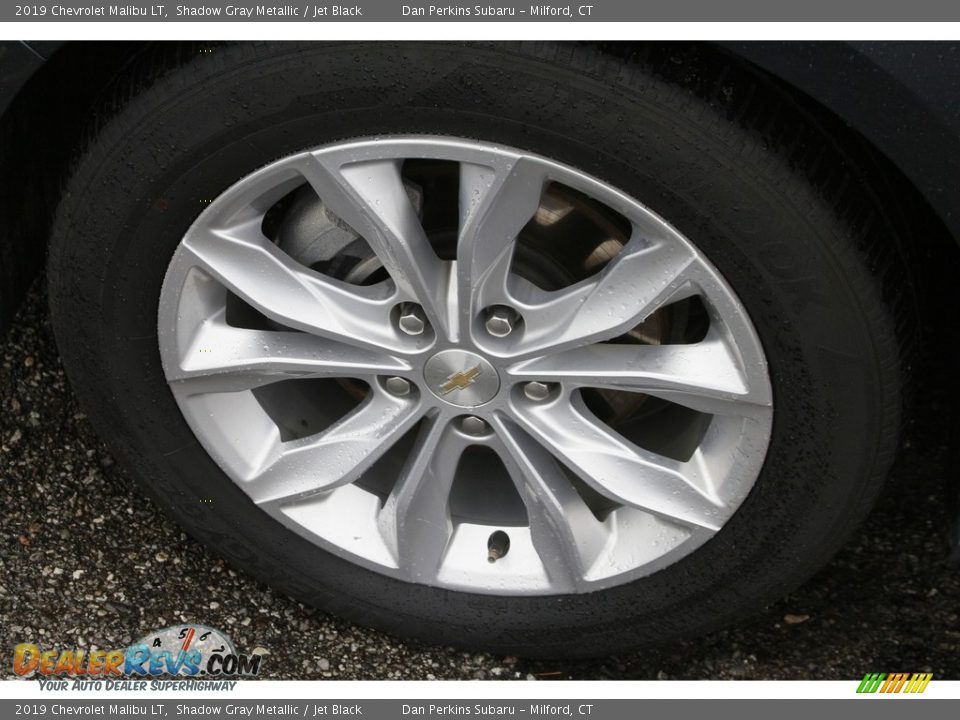 2019 Chevrolet Malibu LT Shadow Gray Metallic / Jet Black Photo #22