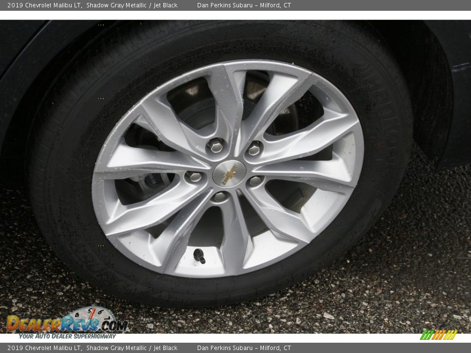 2019 Chevrolet Malibu LT Shadow Gray Metallic / Jet Black Photo #24