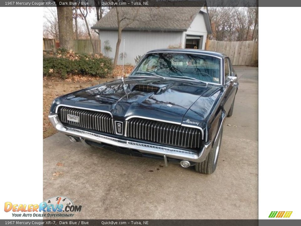 1967 Mercury Cougar XR-7 Dark Blue / Blue Photo #4