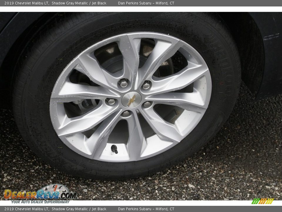 2019 Chevrolet Malibu LT Shadow Gray Metallic / Jet Black Photo #25