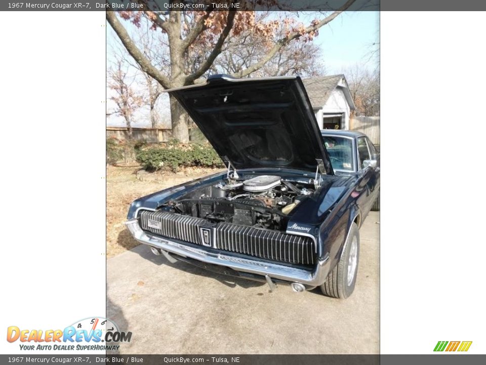 1967 Mercury Cougar XR-7 Dark Blue / Blue Photo #5