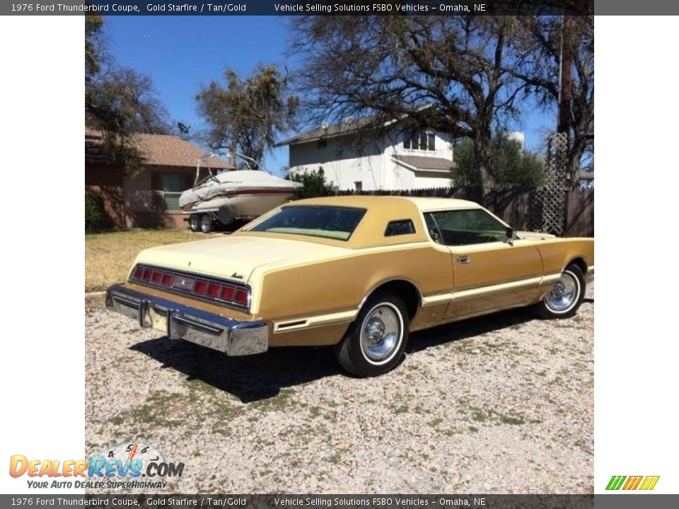 Gold Starfire 1976 Ford Thunderbird Coupe Photo #6