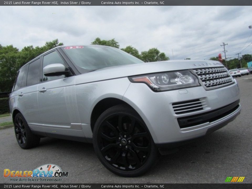 2015 Land Rover Range Rover HSE Indus Silver / Ebony Photo #1
