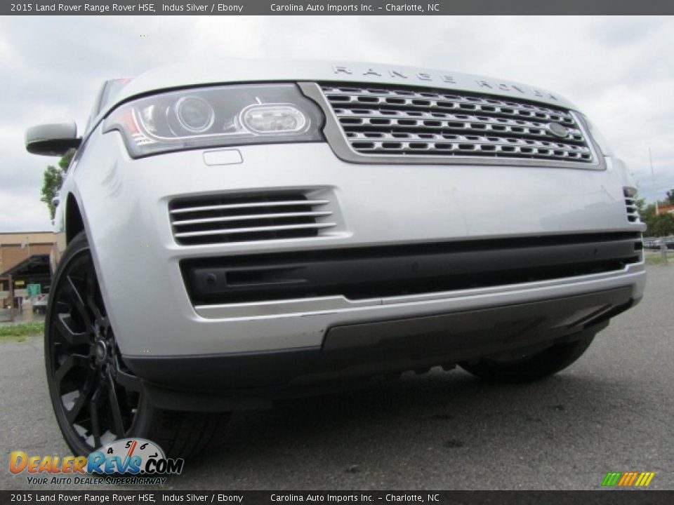 2015 Land Rover Range Rover HSE Indus Silver / Ebony Photo #2