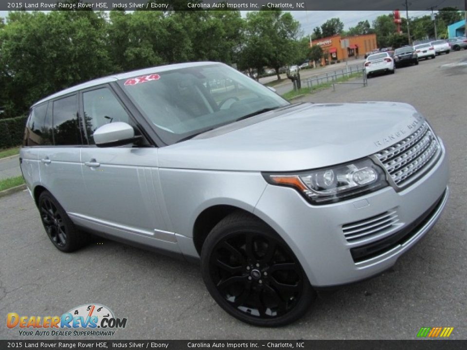 2015 Land Rover Range Rover HSE Indus Silver / Ebony Photo #3