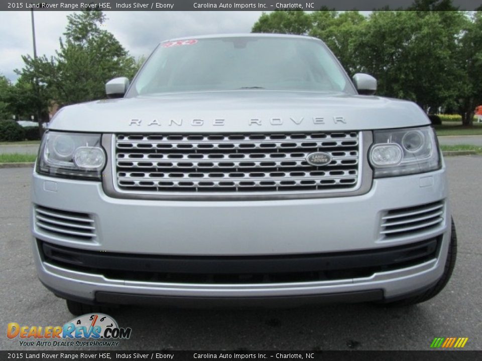 2015 Land Rover Range Rover HSE Indus Silver / Ebony Photo #4