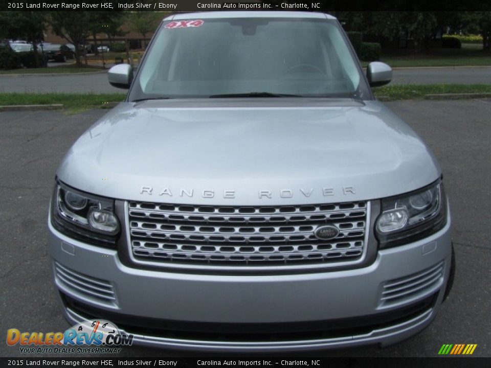 2015 Land Rover Range Rover HSE Indus Silver / Ebony Photo #5