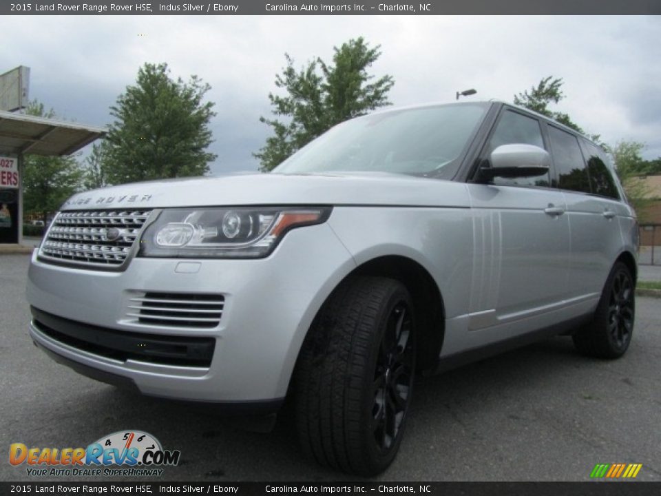 2015 Land Rover Range Rover HSE Indus Silver / Ebony Photo #6