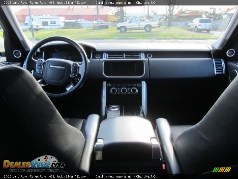 2015 Land Rover Range Rover HSE Indus Silver / Ebony Photo #13