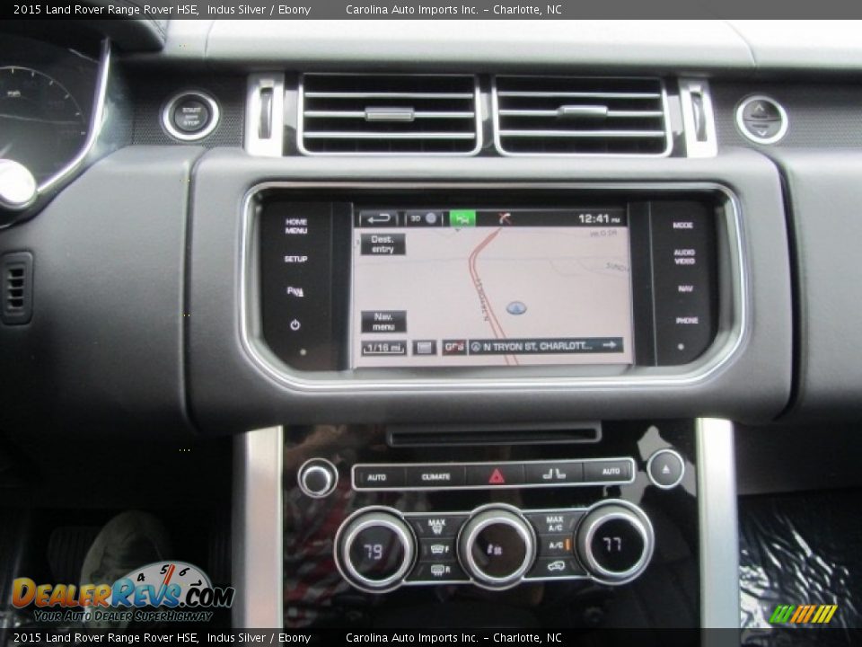 2015 Land Rover Range Rover HSE Indus Silver / Ebony Photo #15