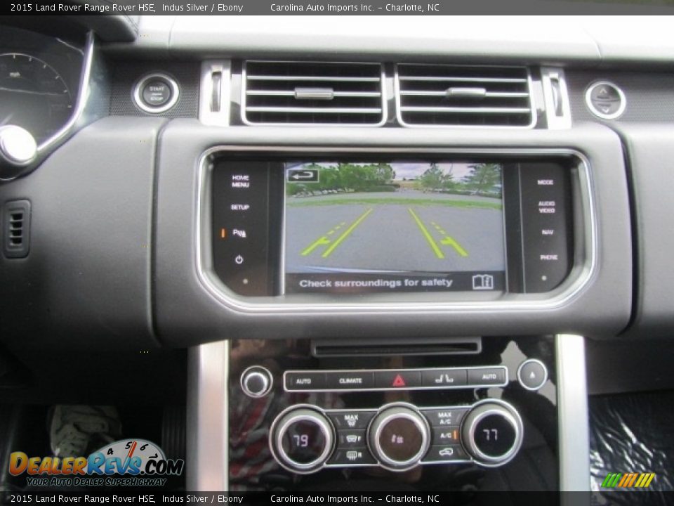 2015 Land Rover Range Rover HSE Indus Silver / Ebony Photo #16