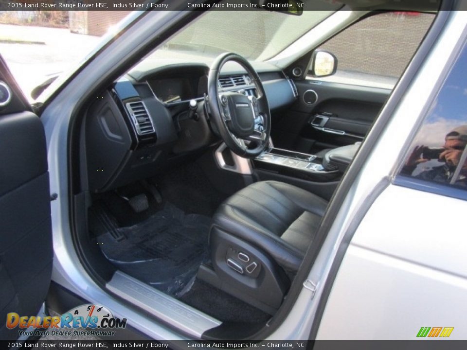 2015 Land Rover Range Rover HSE Indus Silver / Ebony Photo #17