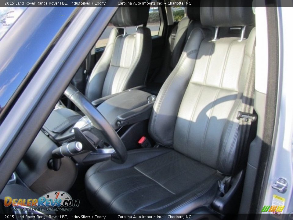2015 Land Rover Range Rover HSE Indus Silver / Ebony Photo #18