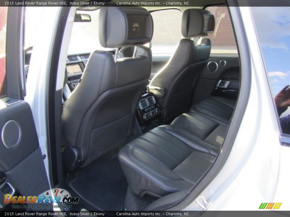 2015 Land Rover Range Rover HSE Indus Silver / Ebony Photo #19