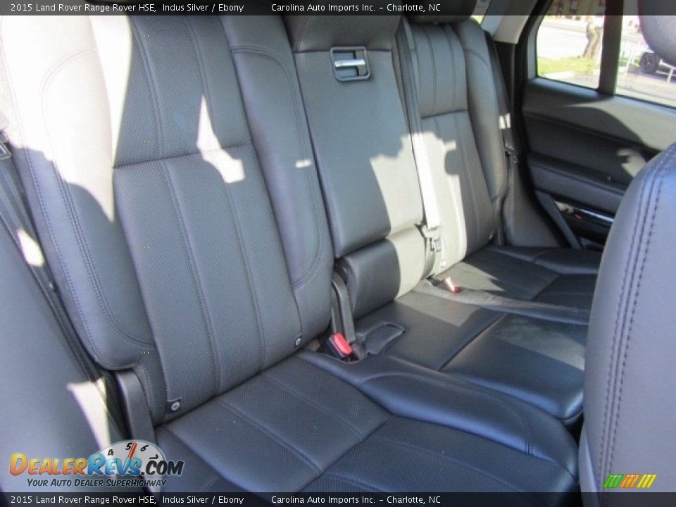 2015 Land Rover Range Rover HSE Indus Silver / Ebony Photo #24