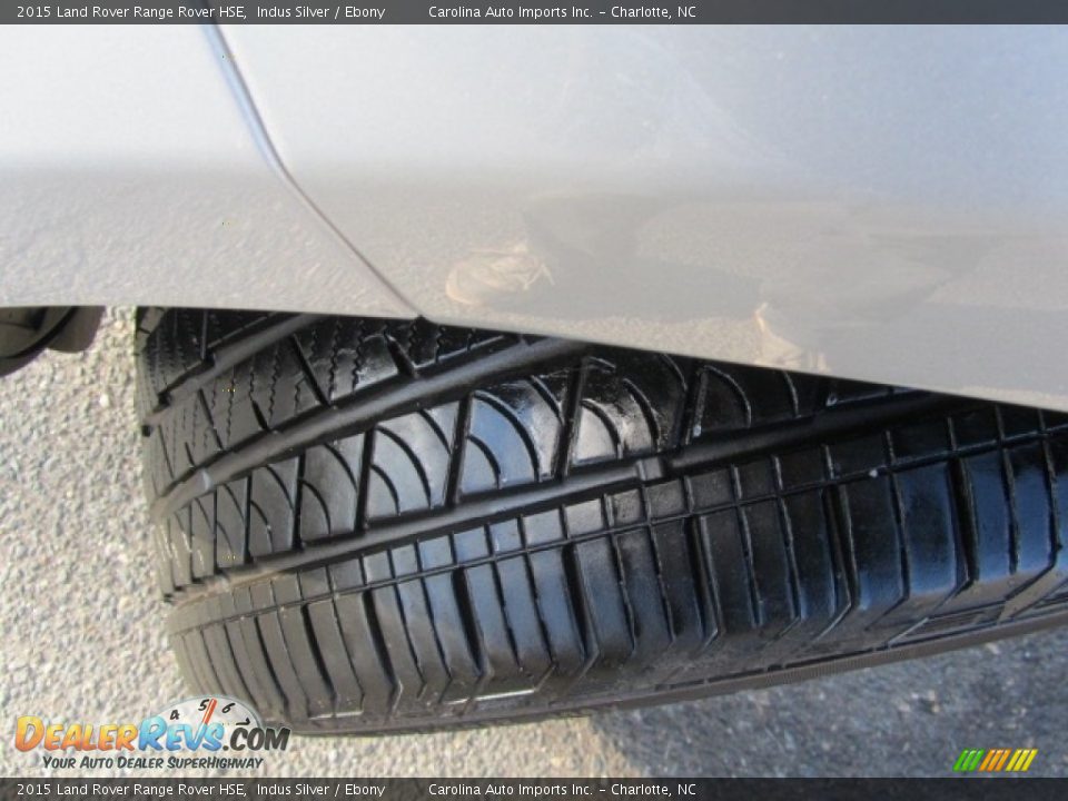 2015 Land Rover Range Rover HSE Indus Silver / Ebony Photo #27
