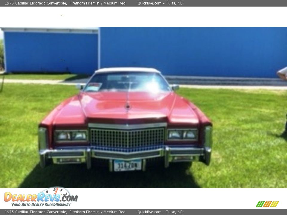 Firethorn Firemist 1975 Cadillac Eldorado Convertible Photo #3