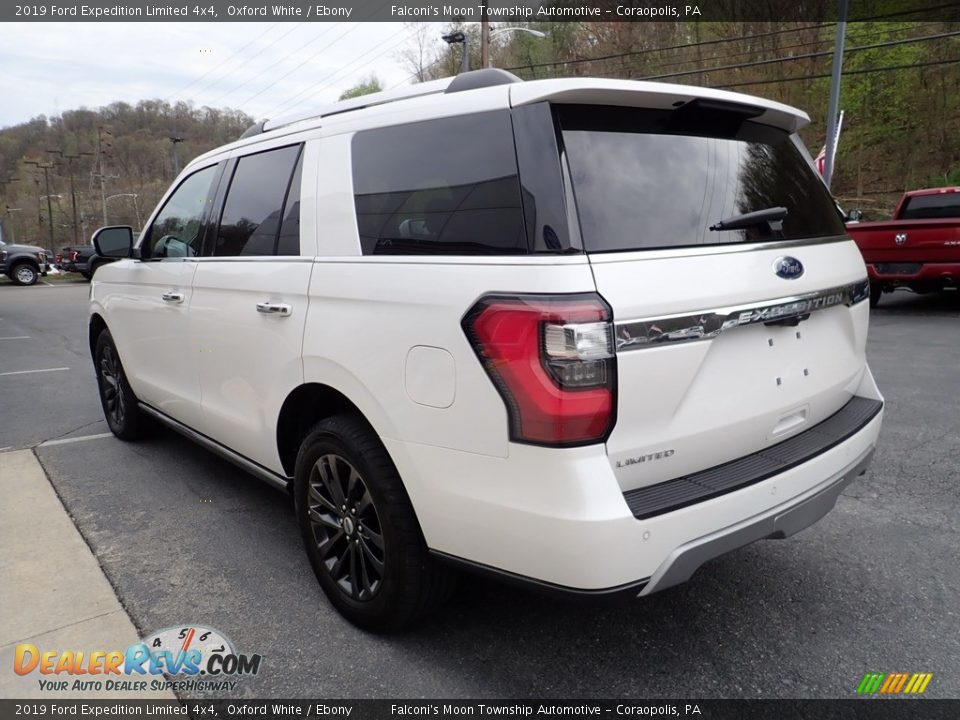 2019 Ford Expedition Limited 4x4 Oxford White / Ebony Photo #5