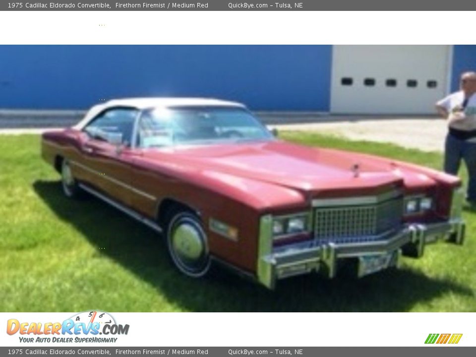 Firethorn Firemist 1975 Cadillac Eldorado Convertible Photo #4