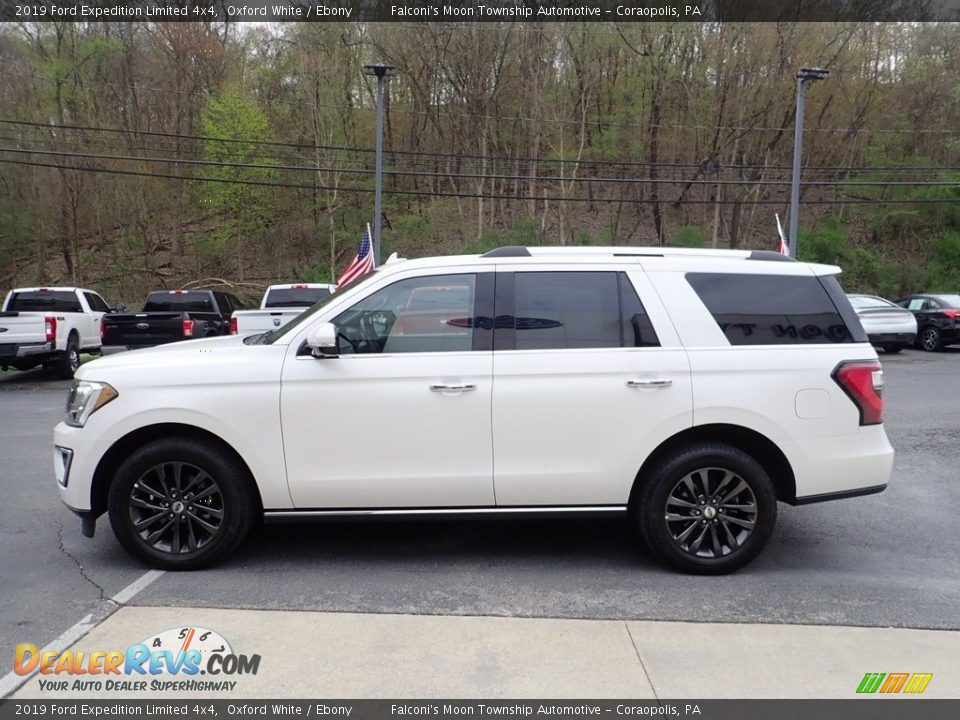 2019 Ford Expedition Limited 4x4 Oxford White / Ebony Photo #6