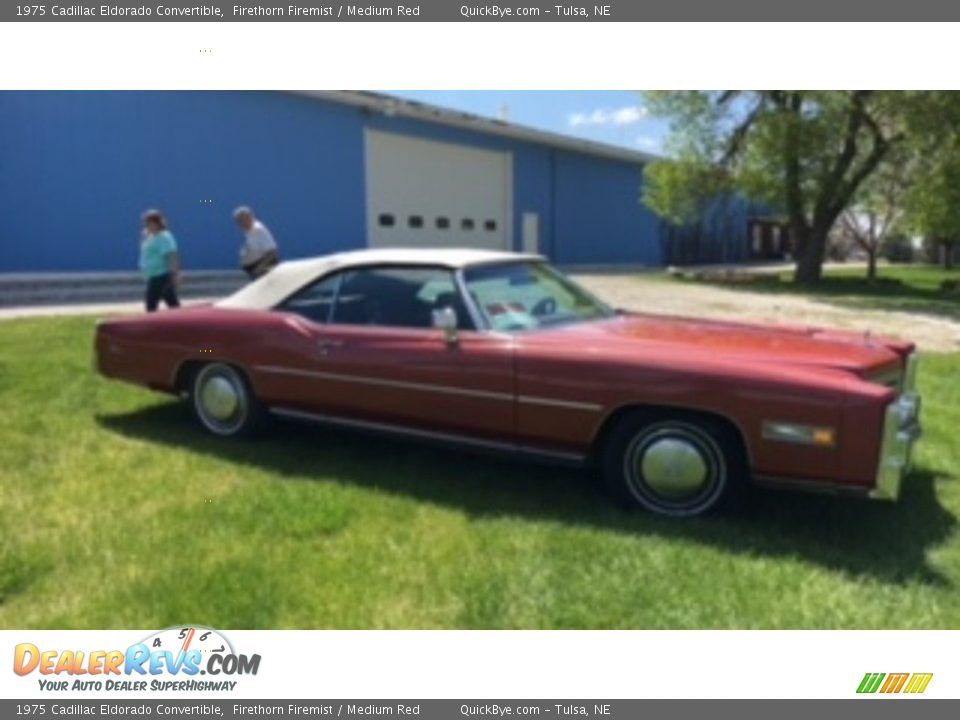 Firethorn Firemist 1975 Cadillac Eldorado Convertible Photo #5