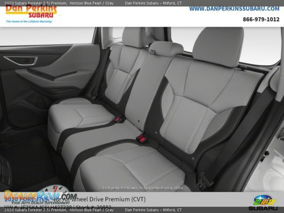 2020 Subaru Forester 2.5i Premium Horizon Blue Pearl / Gray Photo #13