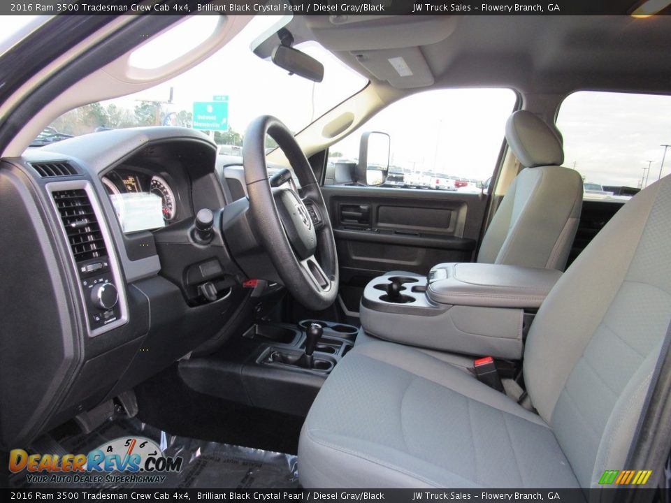 Front Seat of 2016 Ram 3500 Tradesman Crew Cab 4x4 Photo #18