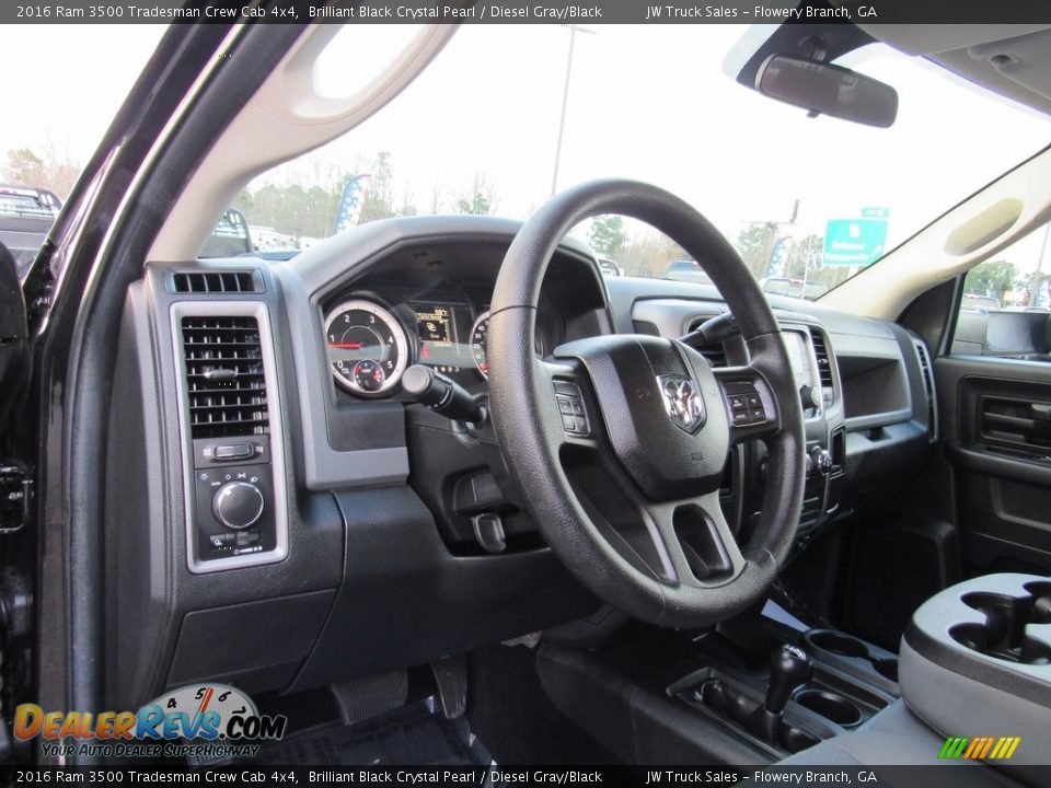 Dashboard of 2016 Ram 3500 Tradesman Crew Cab 4x4 Photo #19