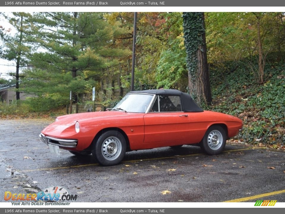 Front 3/4 View of 1966 Alfa Romeo Duetto Spider Photo #5