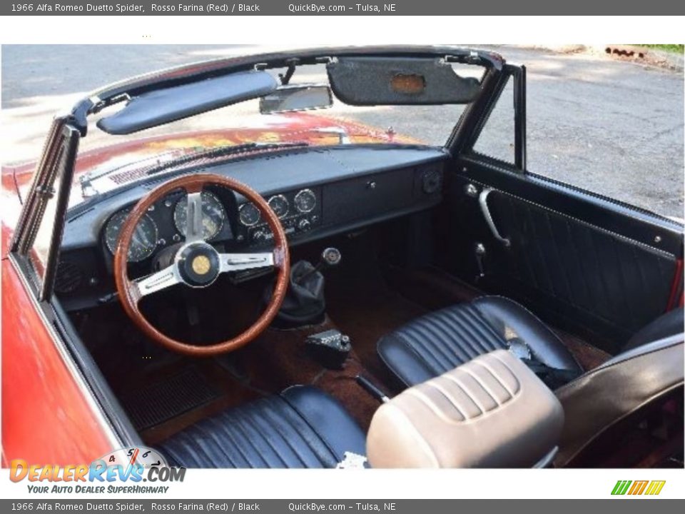 Front Seat of 1966 Alfa Romeo Duetto Spider Photo #10
