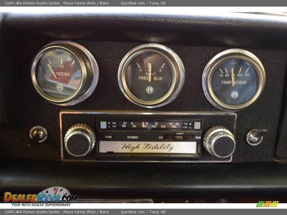 Audio System of 1966 Alfa Romeo Duetto Spider Photo #14