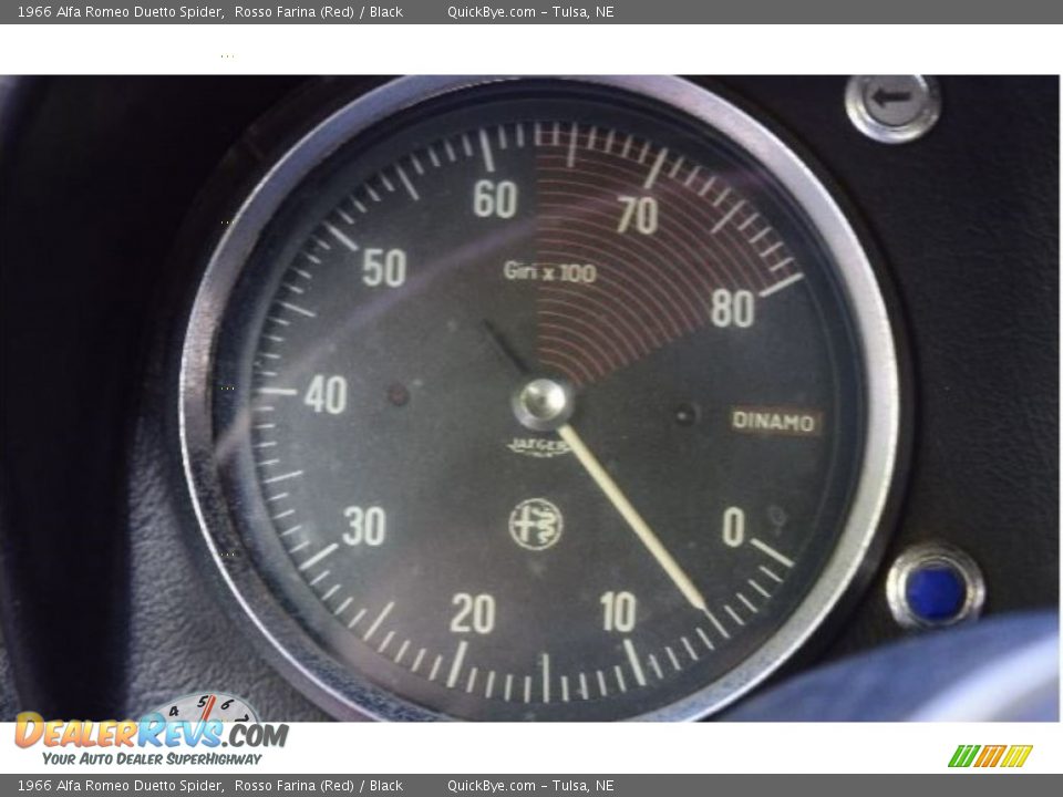 1966 Alfa Romeo Duetto Spider Gauges Photo #15