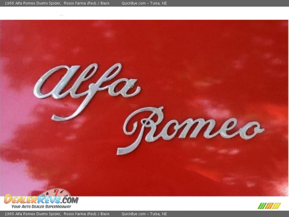1966 Alfa Romeo Duetto Spider Logo Photo #22
