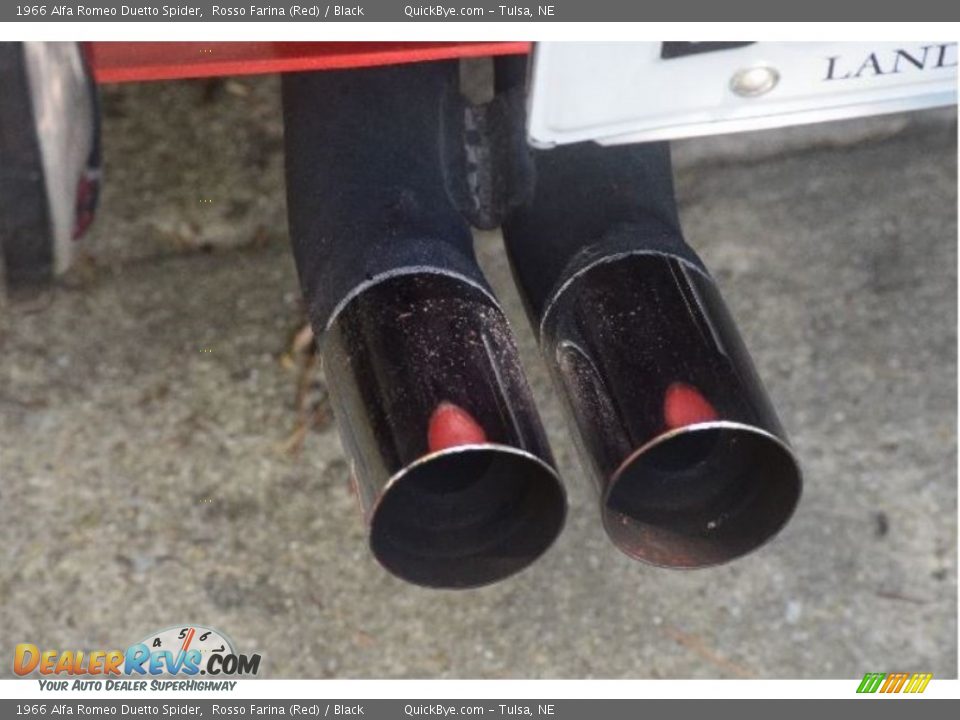 Exhaust of 1966 Alfa Romeo Duetto Spider Photo #24