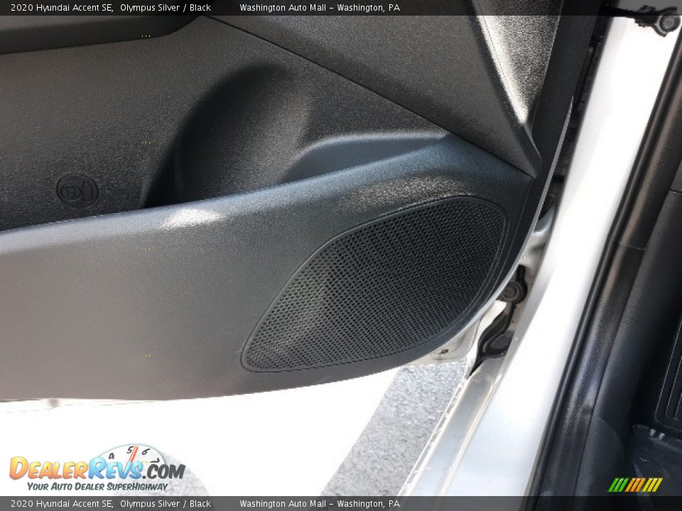 2020 Hyundai Accent SE Olympus Silver / Black Photo #10
