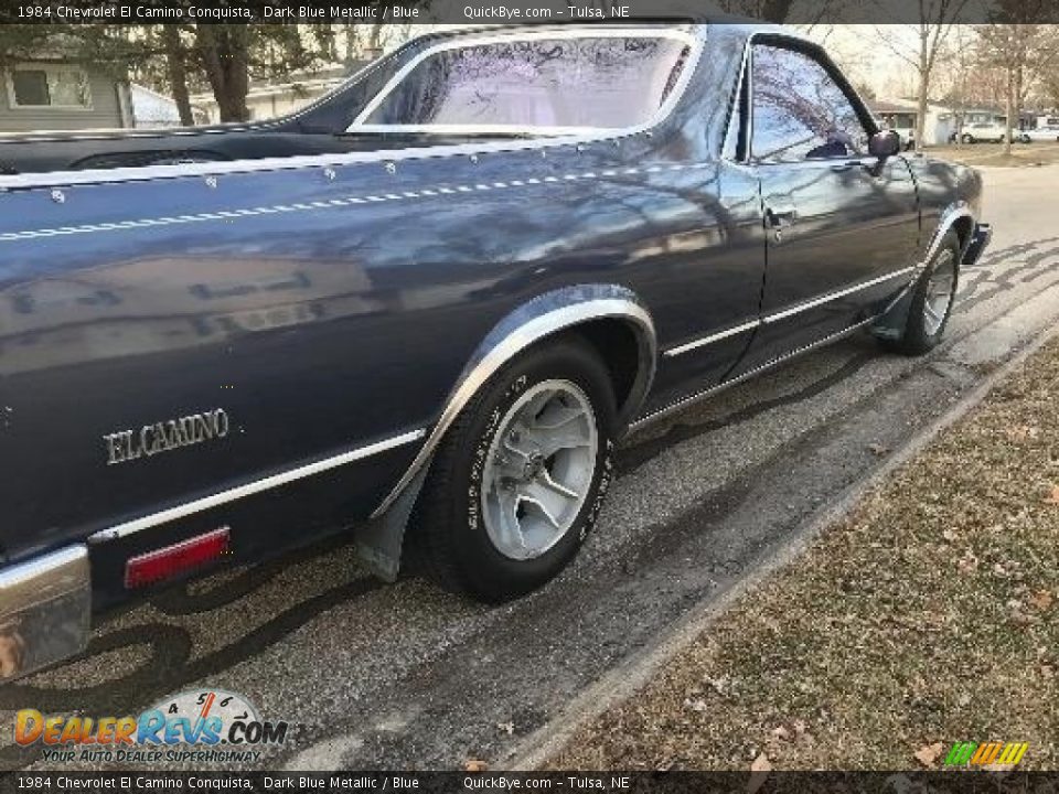 Dark Blue Metallic 1984 Chevrolet El Camino Conquista Photo #4