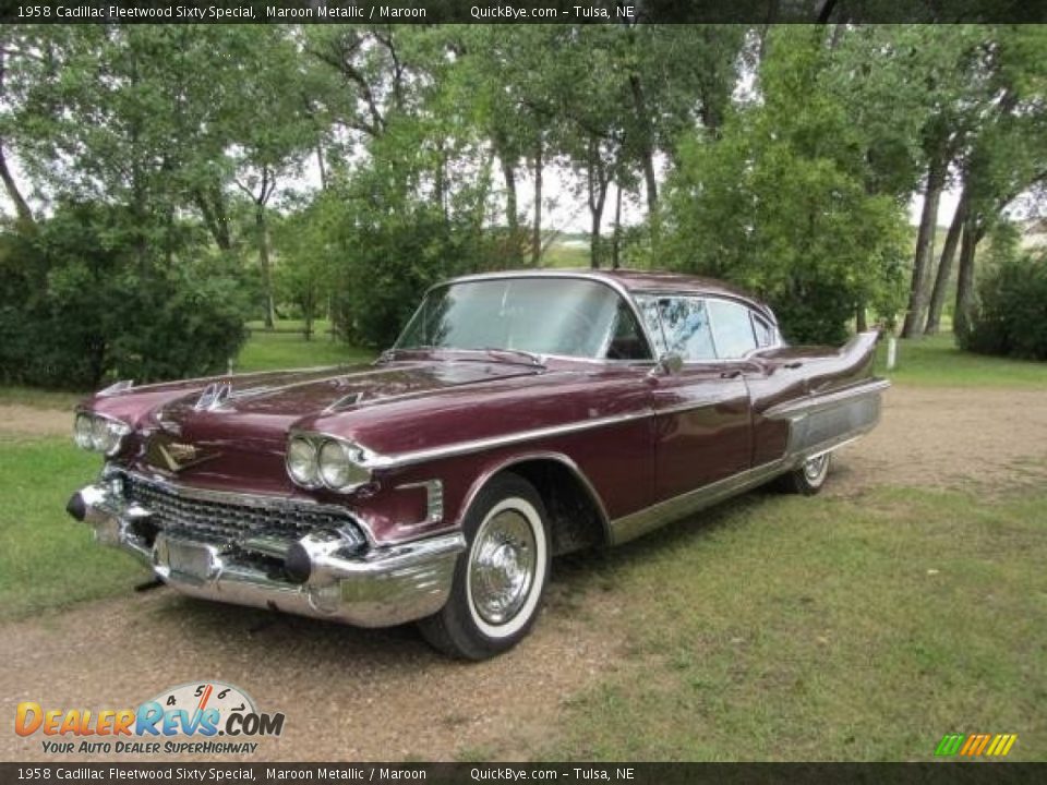 Front 3/4 View of 1958 Cadillac Fleetwood Sixty Special Photo #3