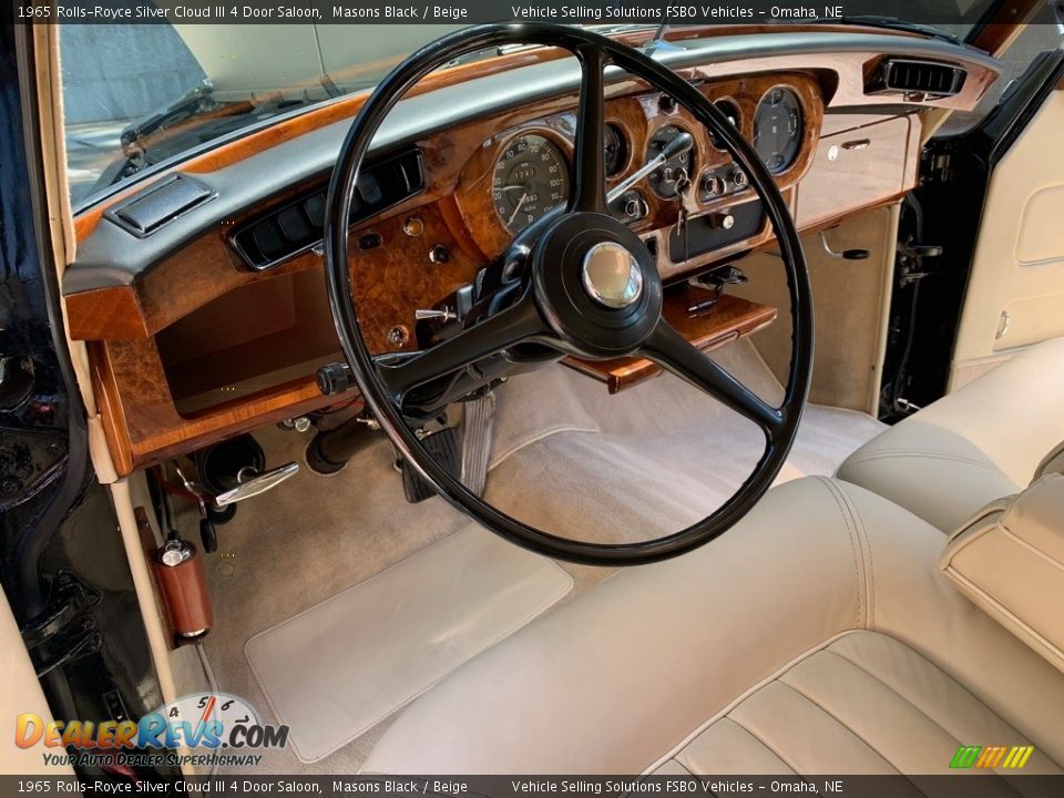 Beige Interior - 1965 Rolls-Royce Silver Cloud III 4 Door Saloon Photo #2