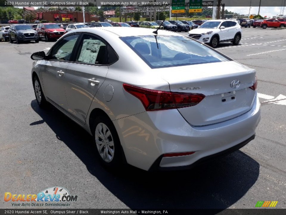 2020 Hyundai Accent SE Olympus Silver / Black Photo #30