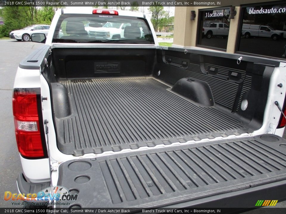 2018 GMC Sierra 1500 Regular Cab Summit White / Dark Ash/Jet Black Photo #24