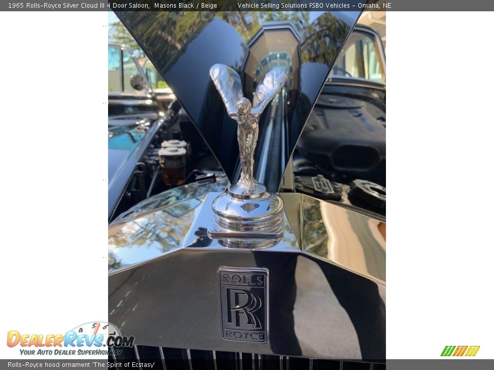 Rolls-Royce hood ornament 'The Spirit of Ecstasy' - 1965 Rolls-Royce Silver Cloud III