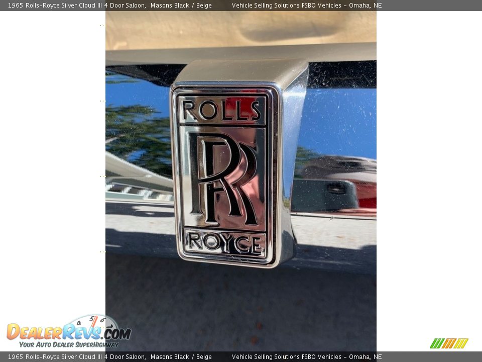 1965 Rolls-Royce Silver Cloud III 4 Door Saloon Logo Photo #25