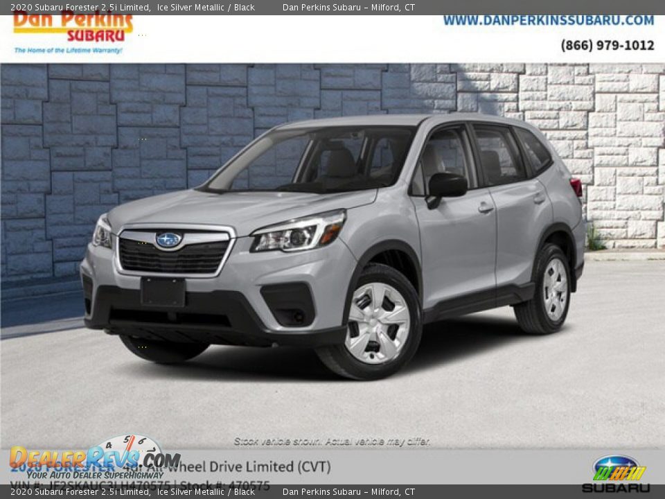 2020 Subaru Forester 2.5i Limited Ice Silver Metallic / Black Photo #1