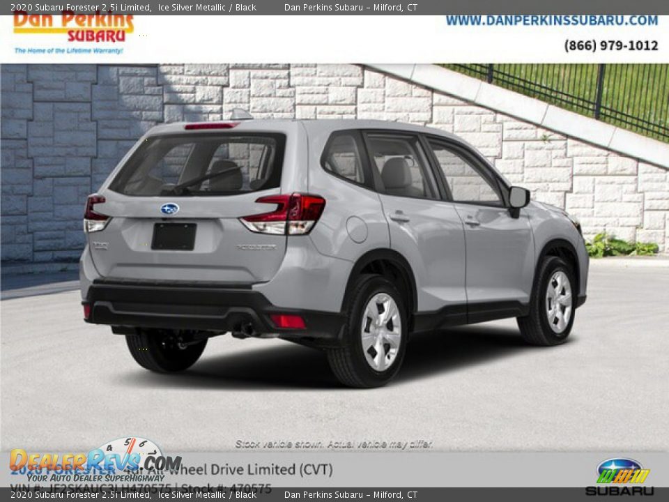 2020 Subaru Forester 2.5i Limited Ice Silver Metallic / Black Photo #3